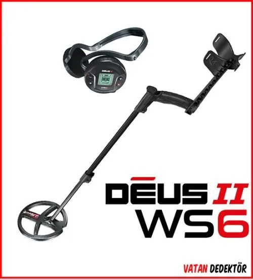 XP Deus 2 WS6 – FMF başlıklı kablosuz dedektör