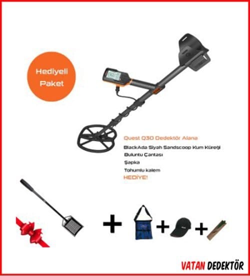 Quest-Q30-Dedektör-28cm-Başlıklı