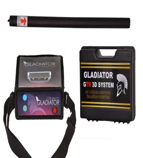Gladiator GTR 3D System, yer altı görüntüleme sistemleri kategorisinde kullanılmak üzere optimize edilmiş dedektör teknolojisi.