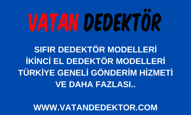 Tokat Dedektör Firması - 0543 393 68 93 1 vatan-dedektor
