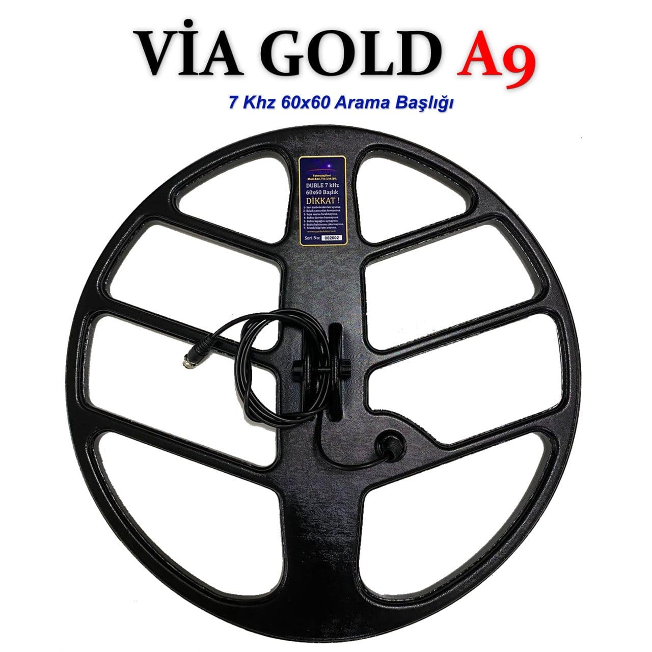 Via Gold A9 Dedektör | Altın ve Metal Arama Cihazı 6 Via Gold A9 Dedektör | Altın ve Metal Arama Cihazı - Görsel 6