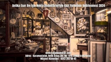 Antika Eser Avı İçin Nokta Dedektörleriyle Kazı Yerlerinin Belirlenmesi 2024